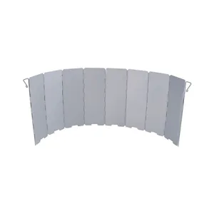 Ace Camp Aluminium Windscreen 8 Folds