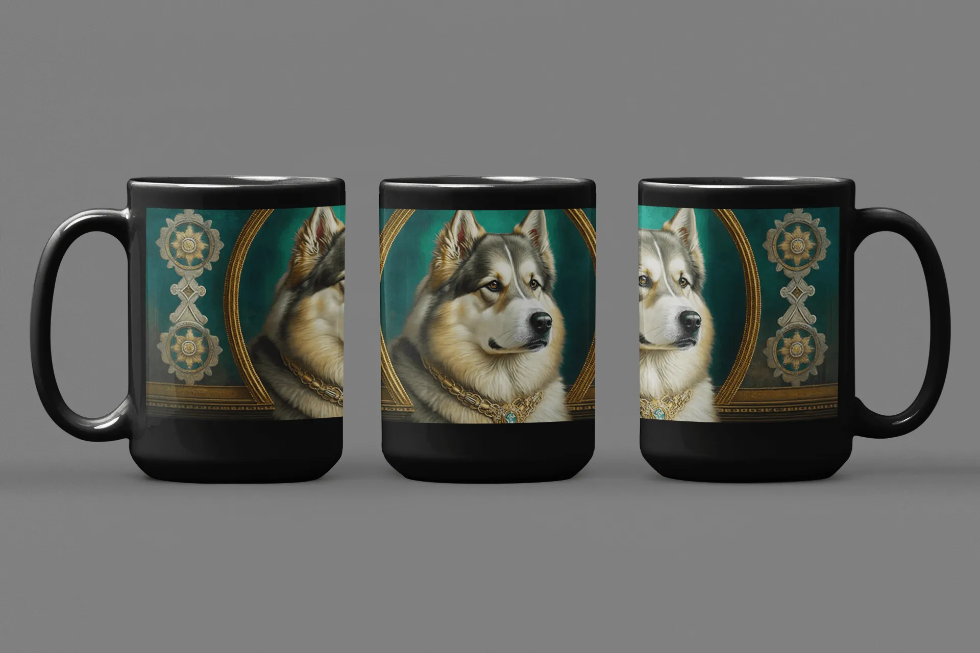 Alaskan Malmute Dog - 15 oz Coffee Mug