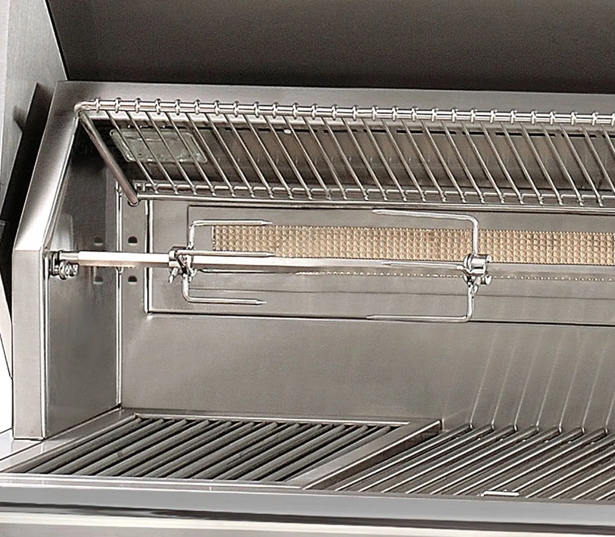 Alfresco 56" Freestanding Grill on Refrigerated Base in Stainless Steel W/Rotisserie & Side Burner -NG