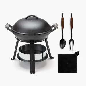 All-In-One Cast Iron Grill Bundle