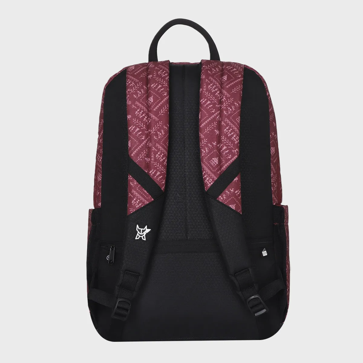 Arctic Fox 15.6" Laptop Backpack For Girls Warli Tawny Port