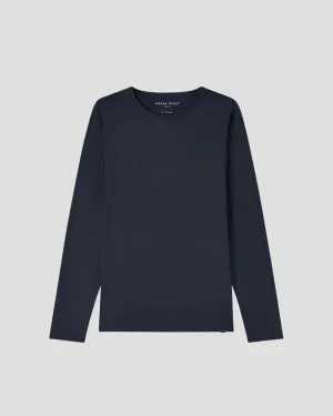 Basel Micro Modal Long sleeve  - NAVY