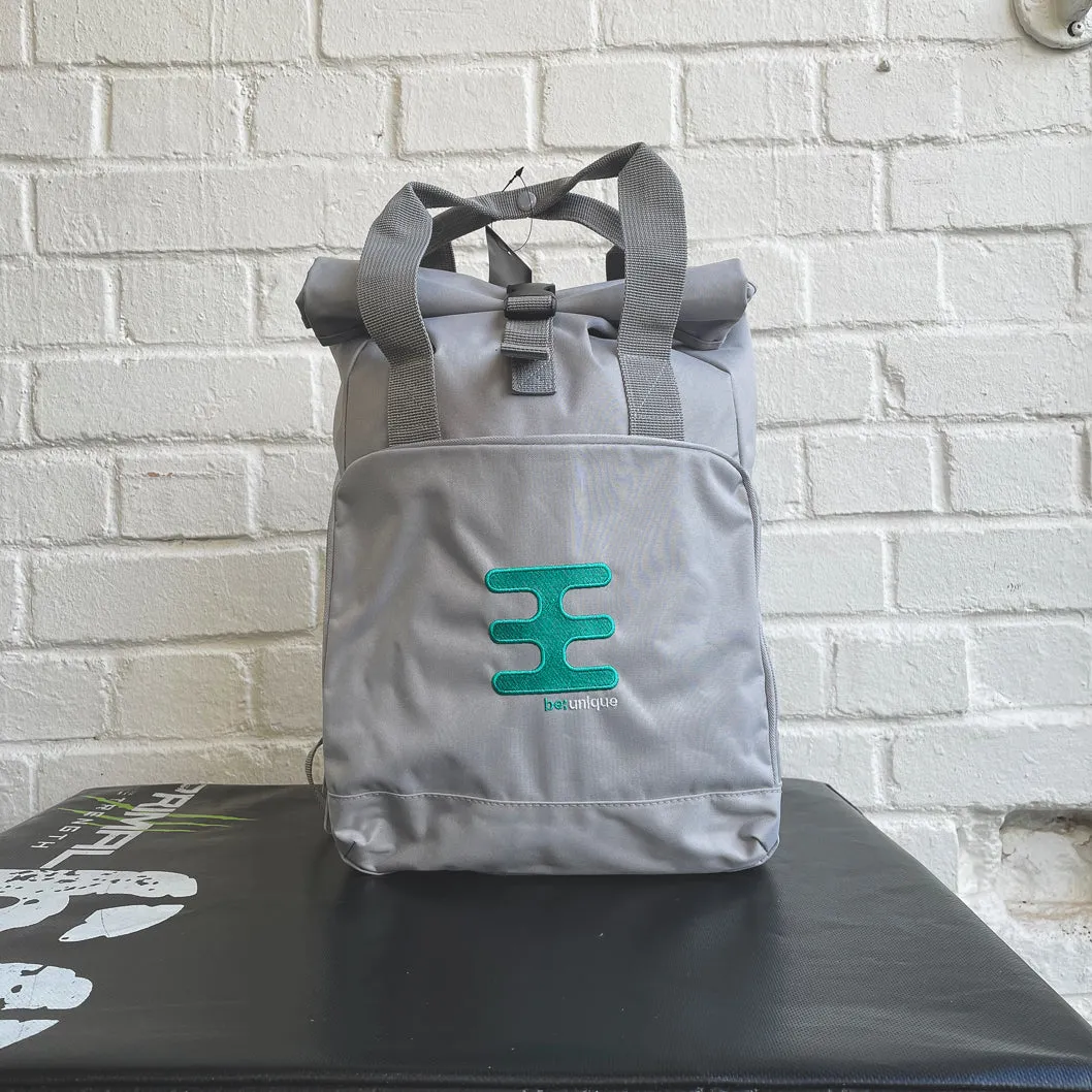 Be Unique Training Roll-top Backpack Grey