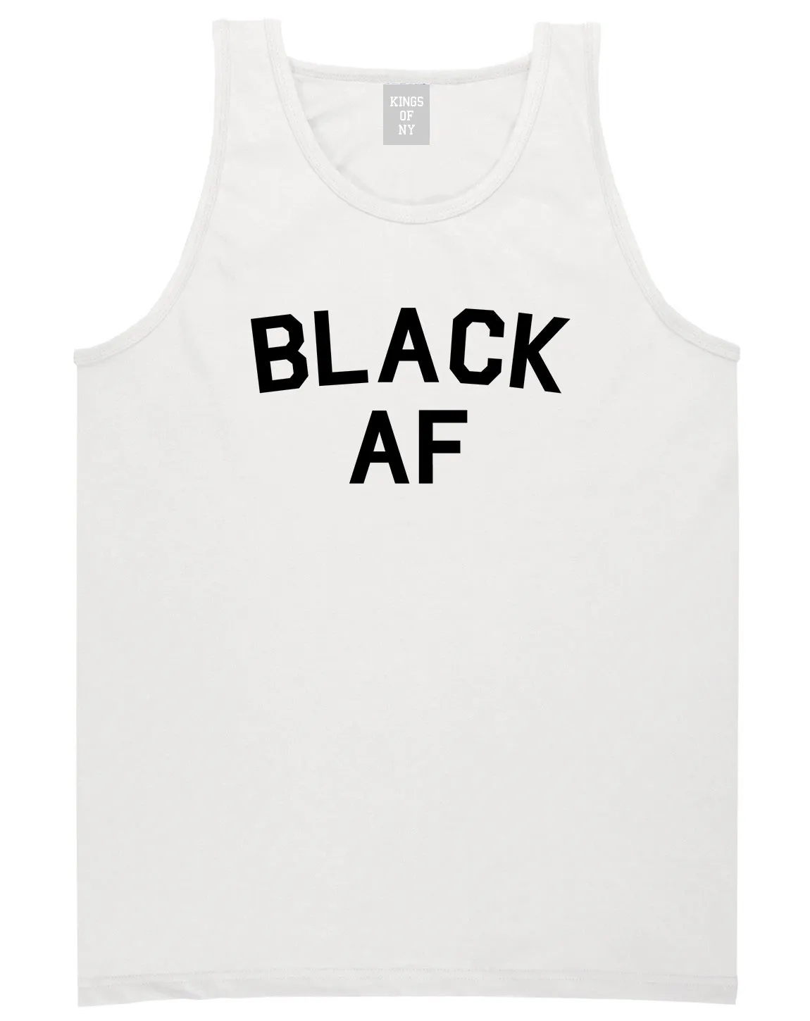 Black AF Mens Tank Top Shirt