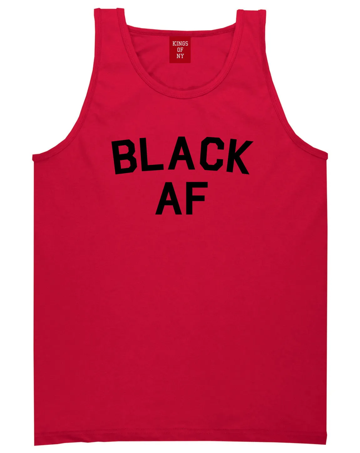 Black AF Mens Tank Top Shirt