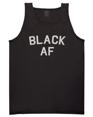 Black AF Mens Tank Top Shirt