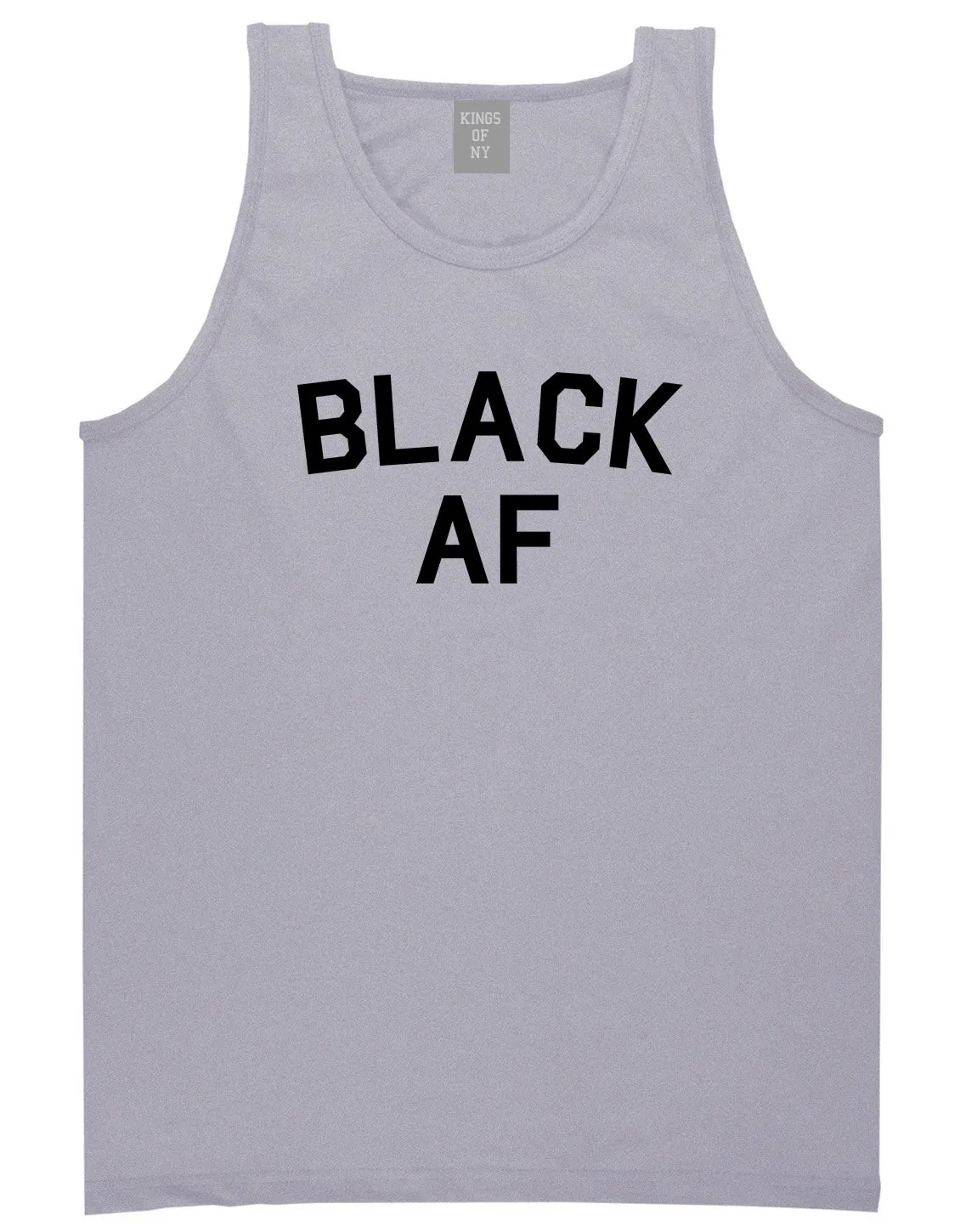 Black AF Mens Tank Top Shirt