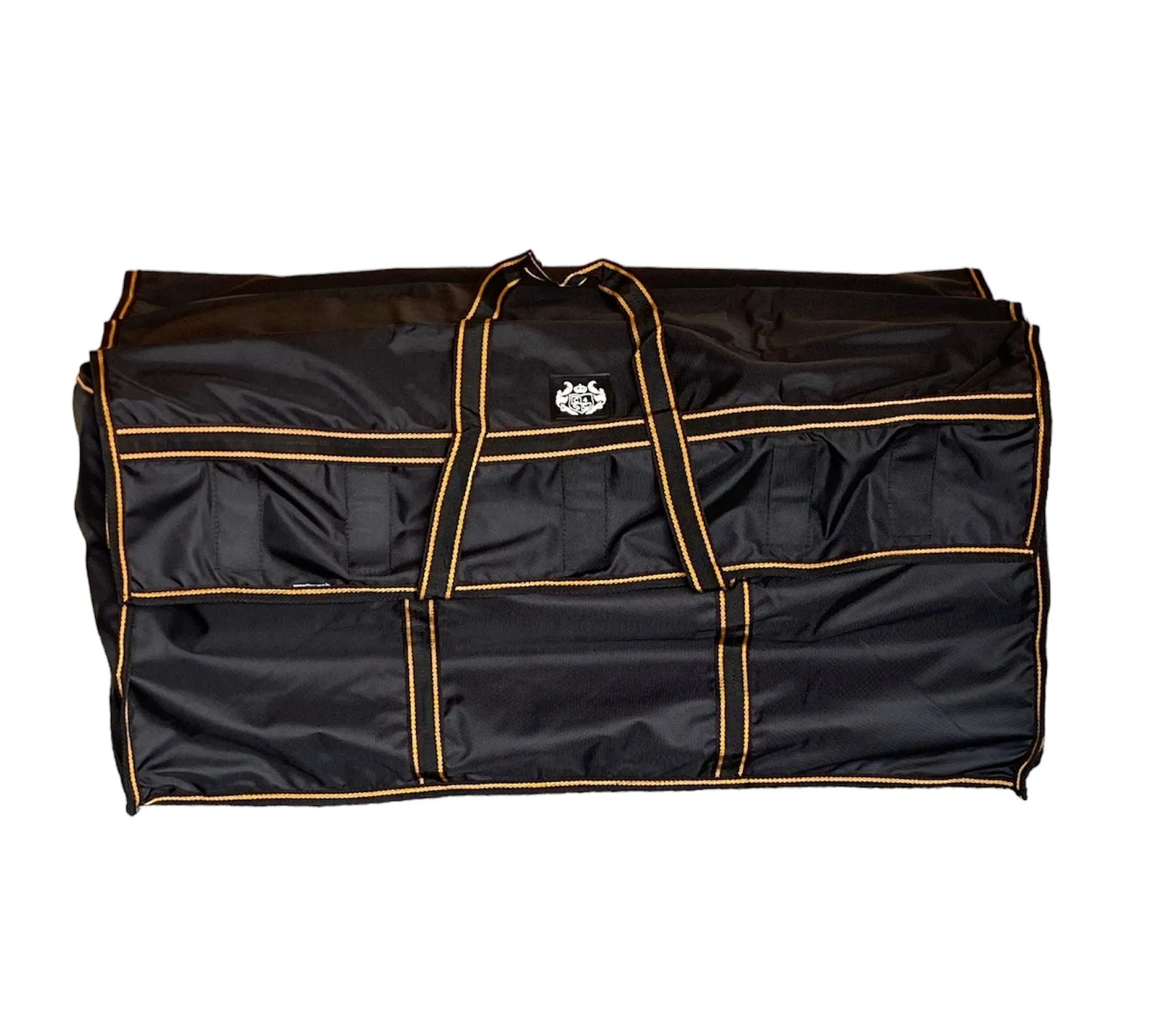 Black & Orange Hay Bale Bag