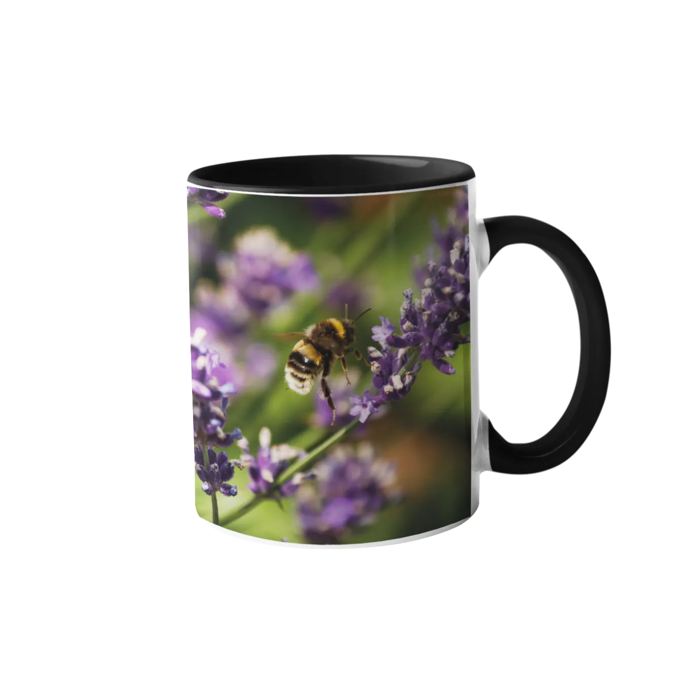 Bumblebee On Lavender Mug