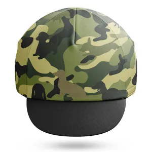 Camo Dachshund   Cycling Cap