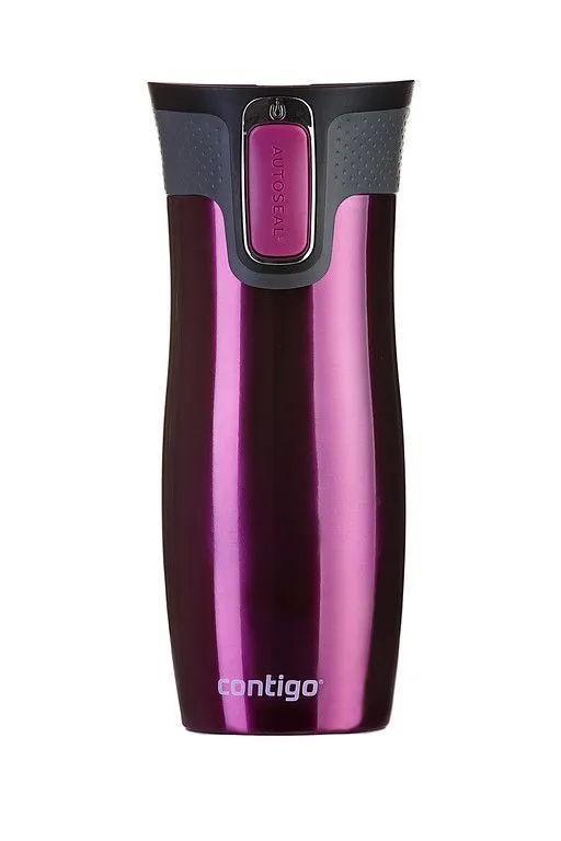 Contigo Autoseal W/Loop Vacuum Insulated Mug 470ml Raspberry