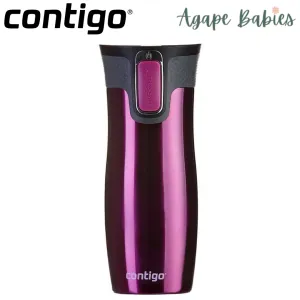 Contigo Autoseal W/Loop Vacuum Insulated Mug 470ml Raspberry