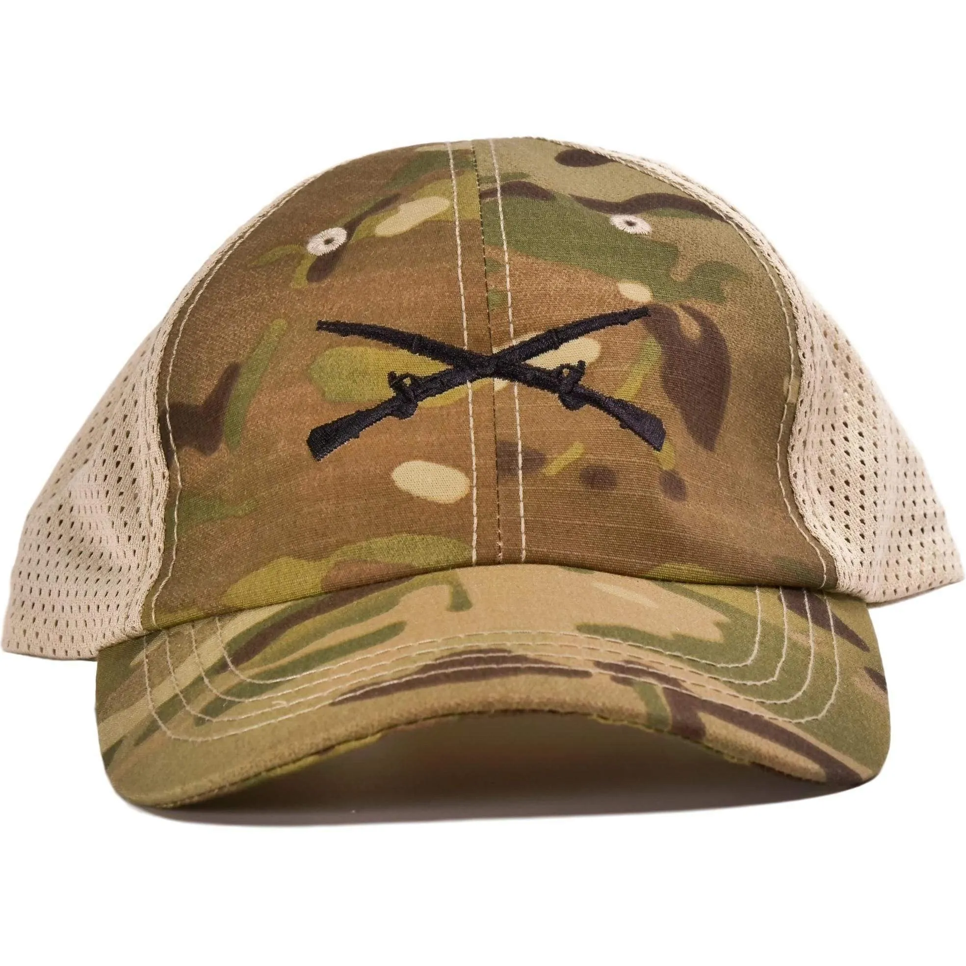 Crossed Rifles Multicam Mesh Back Hat