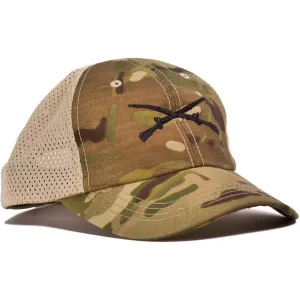 Crossed Rifles Multicam Mesh Back Hat