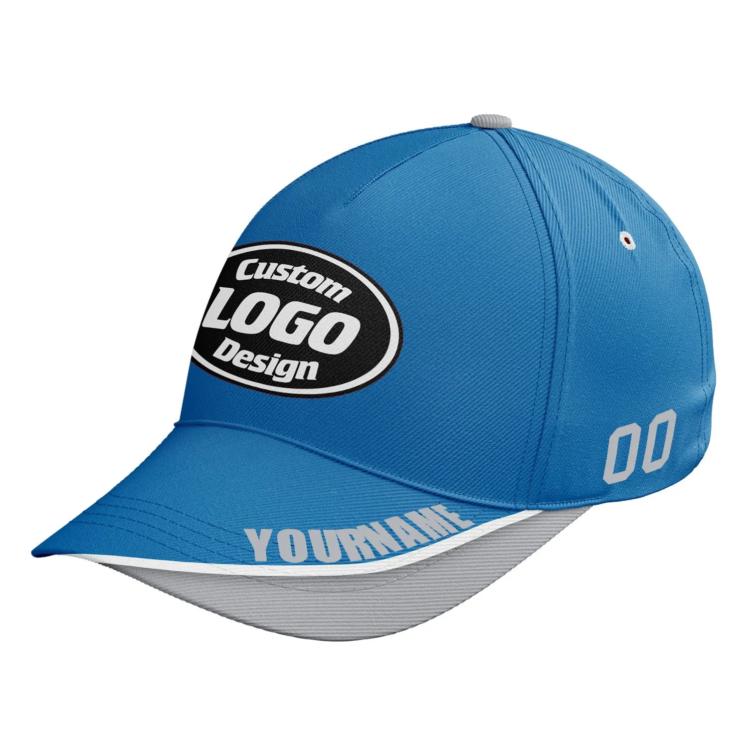 Custom Hat Sport Design Cap Stitched Adjustable Personalized Hats-D020105-11