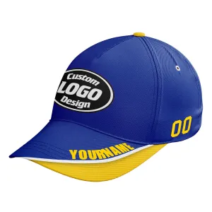 Custom Hat Sport Design Cap Stitched Adjustable Personalized Hats-D020105-12