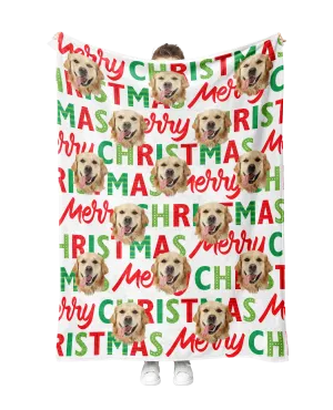 Custom MerryXmas Blanket