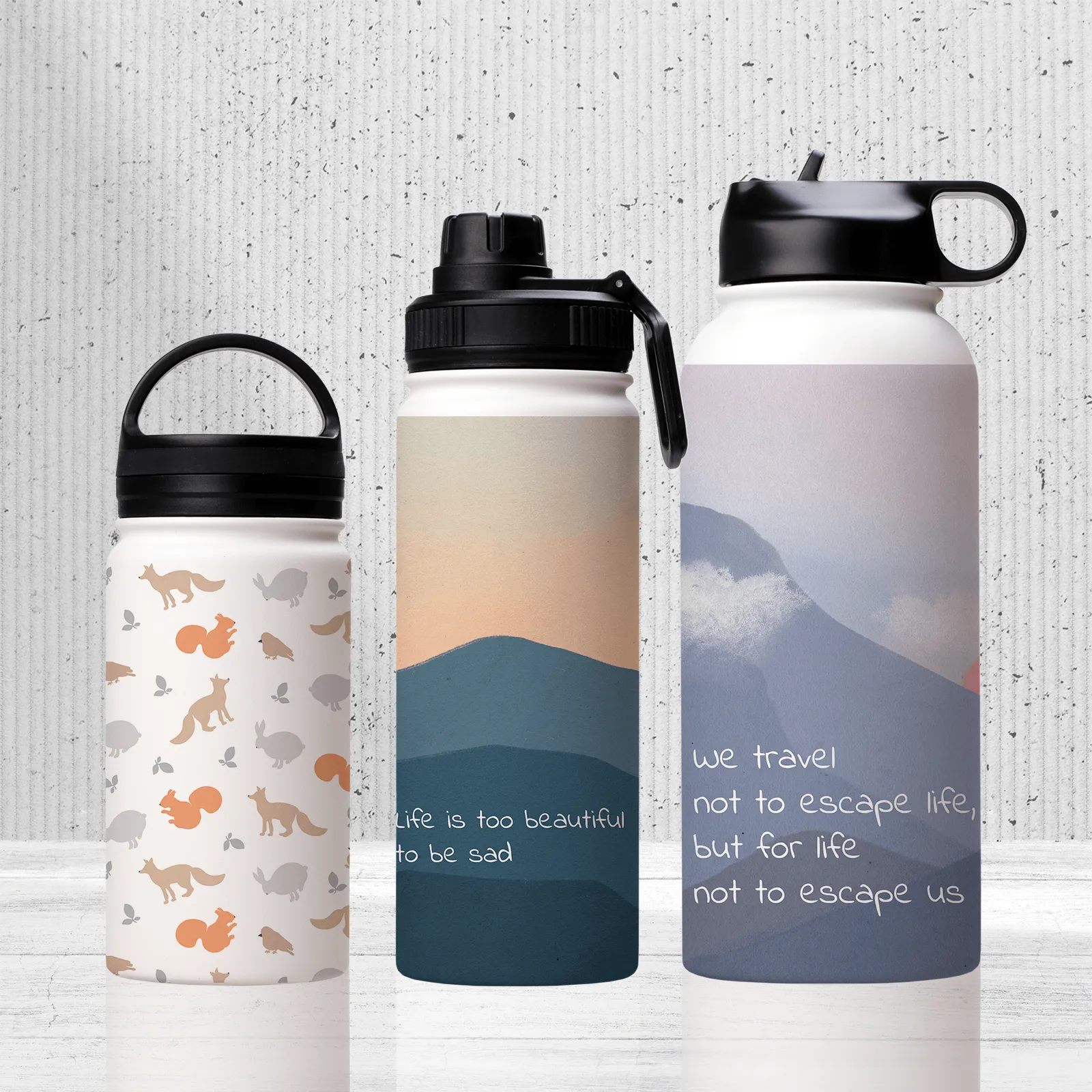 Custom Stainless Steel Water Bottle