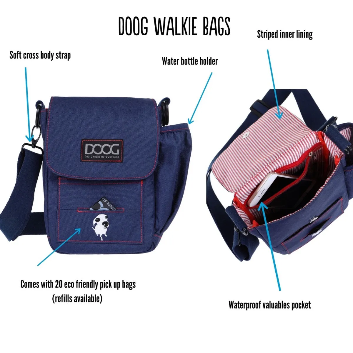 DOOG Walkie Bag - Grey