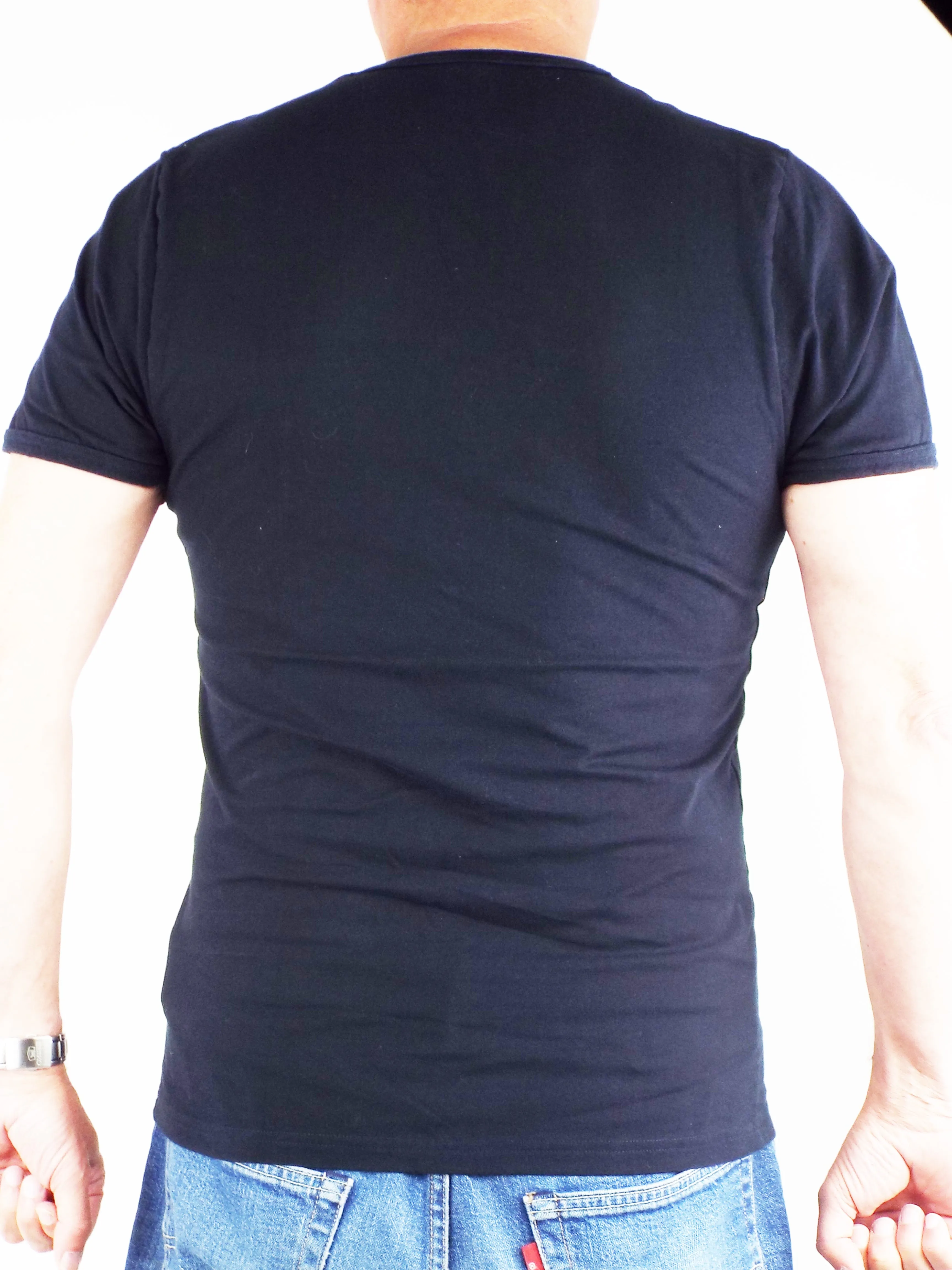 Dutch Army - Dark Blue elastane T-shirt