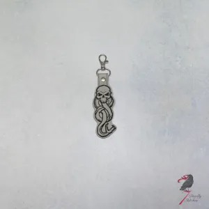 Evil Wizard Sign Keychain