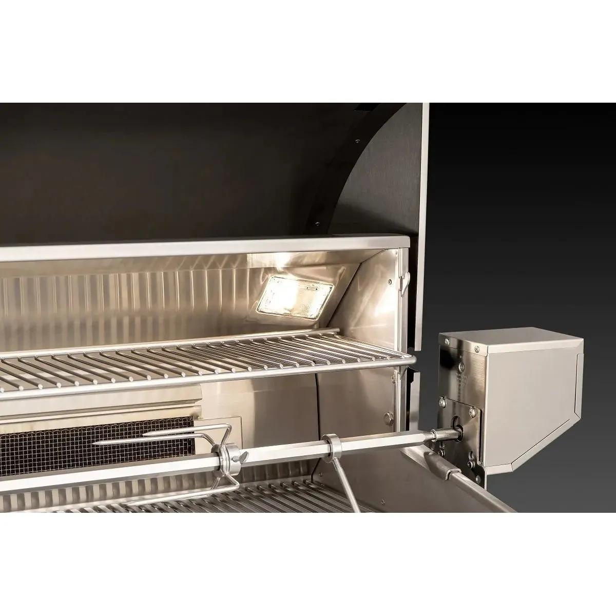 Fire Magic Aurora A430i 24" Propane Gas Built-In Grill w/ 1 Sear Burner, Backburner and Analog Thermometer - A430I-8LAP