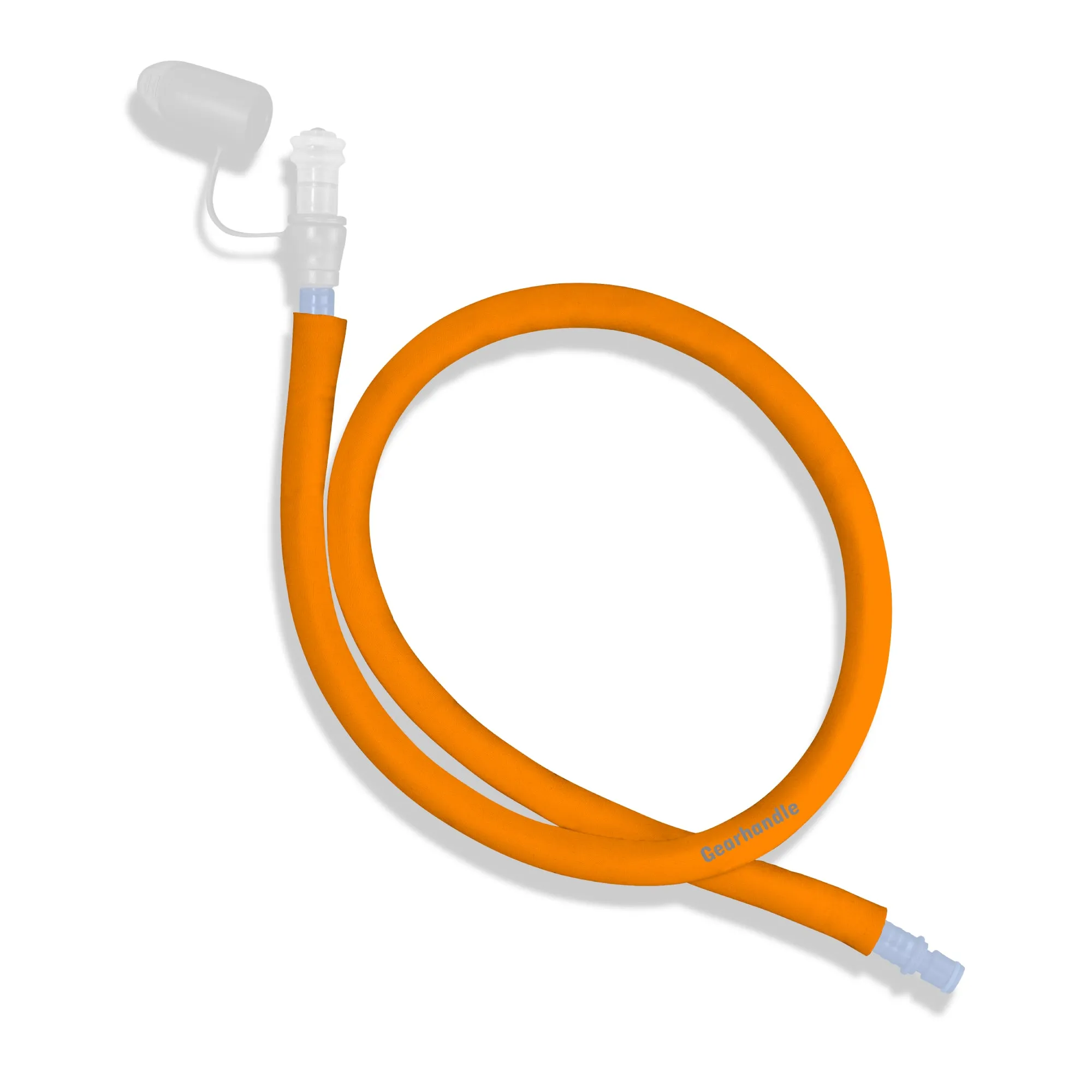 Fluorescent Orange Insulated Drink Tube Hose Cover