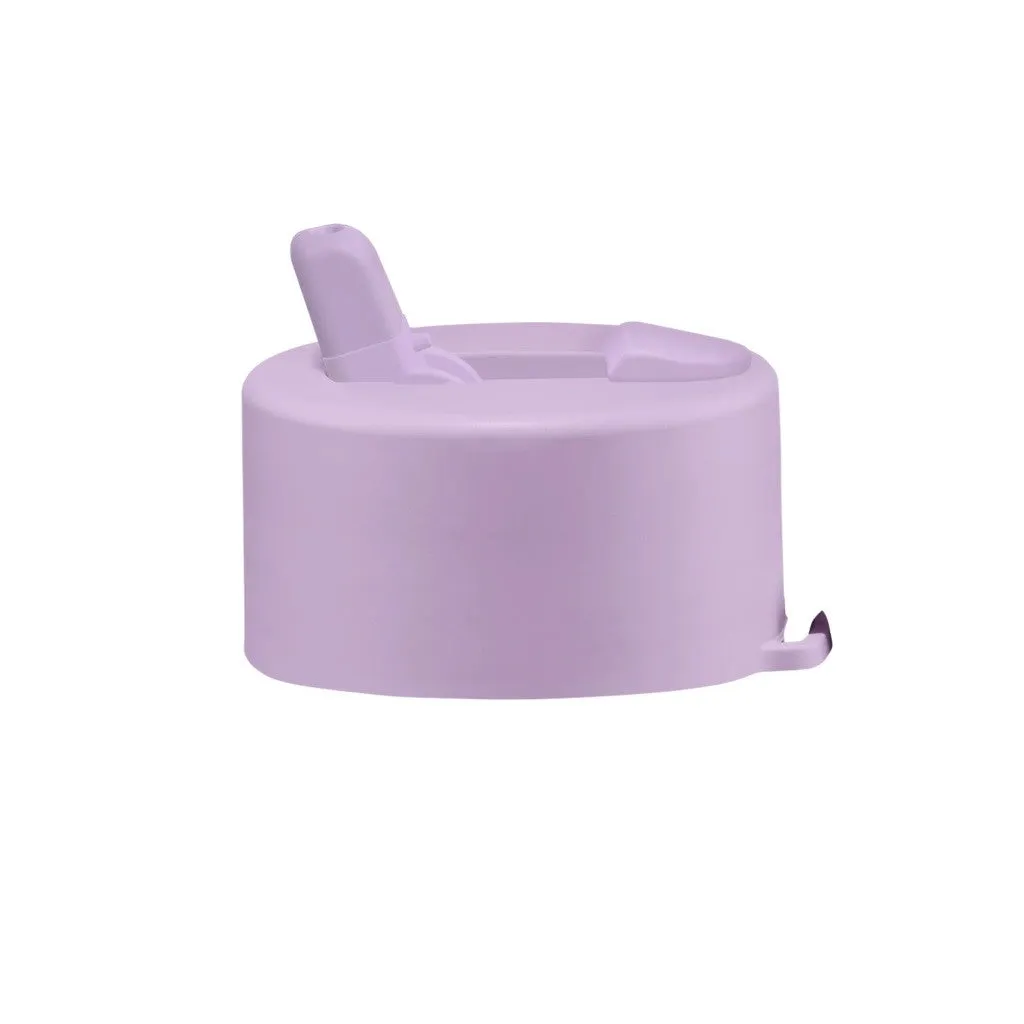 Frank Green Replacement Flip Straw Lid With Strap - Lilac Haze