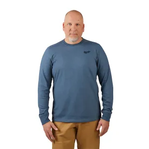 FREEFLEX™ Hybrid Work Tee - Long Sleeve - Blue XL