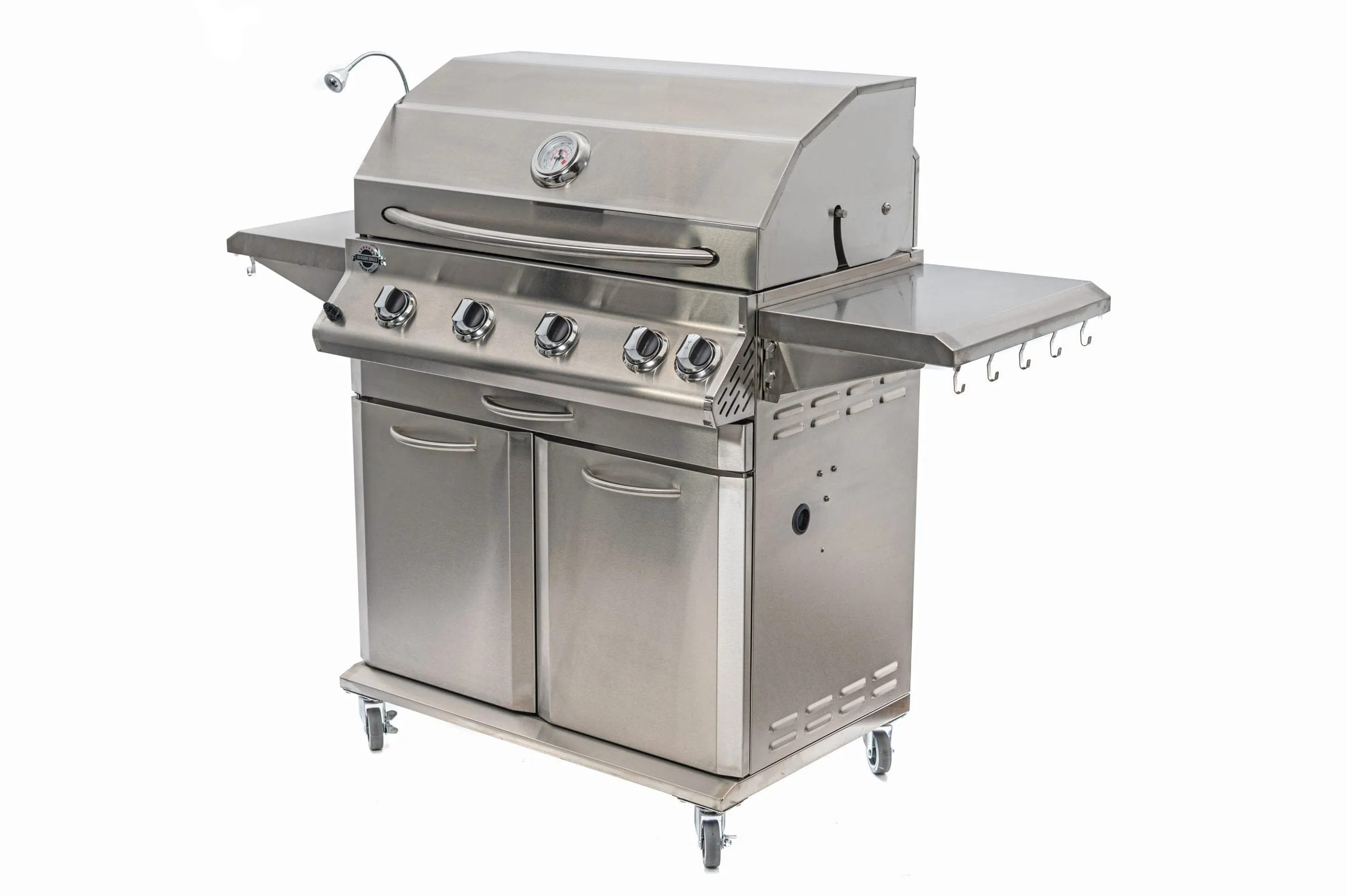 Jackson Grills LUX 700 4-Burner Stainless Steel BBQ Grill with Cart