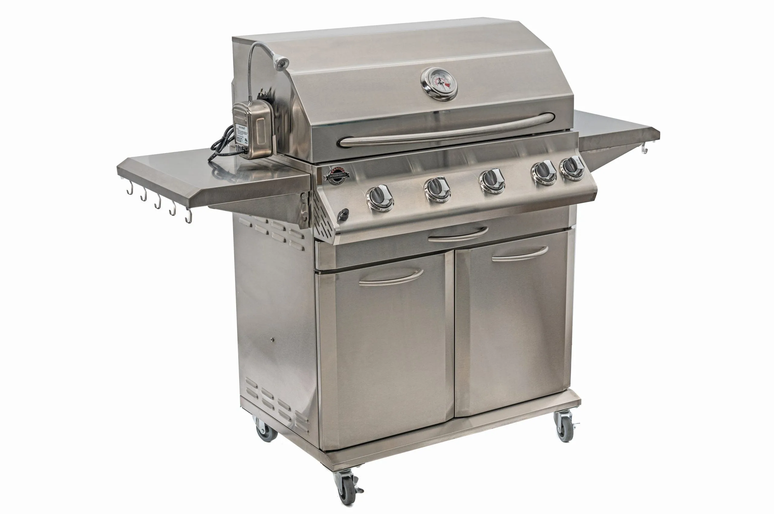 Jackson Grills LUX 700 4-Burner Stainless Steel BBQ Grill with Cart