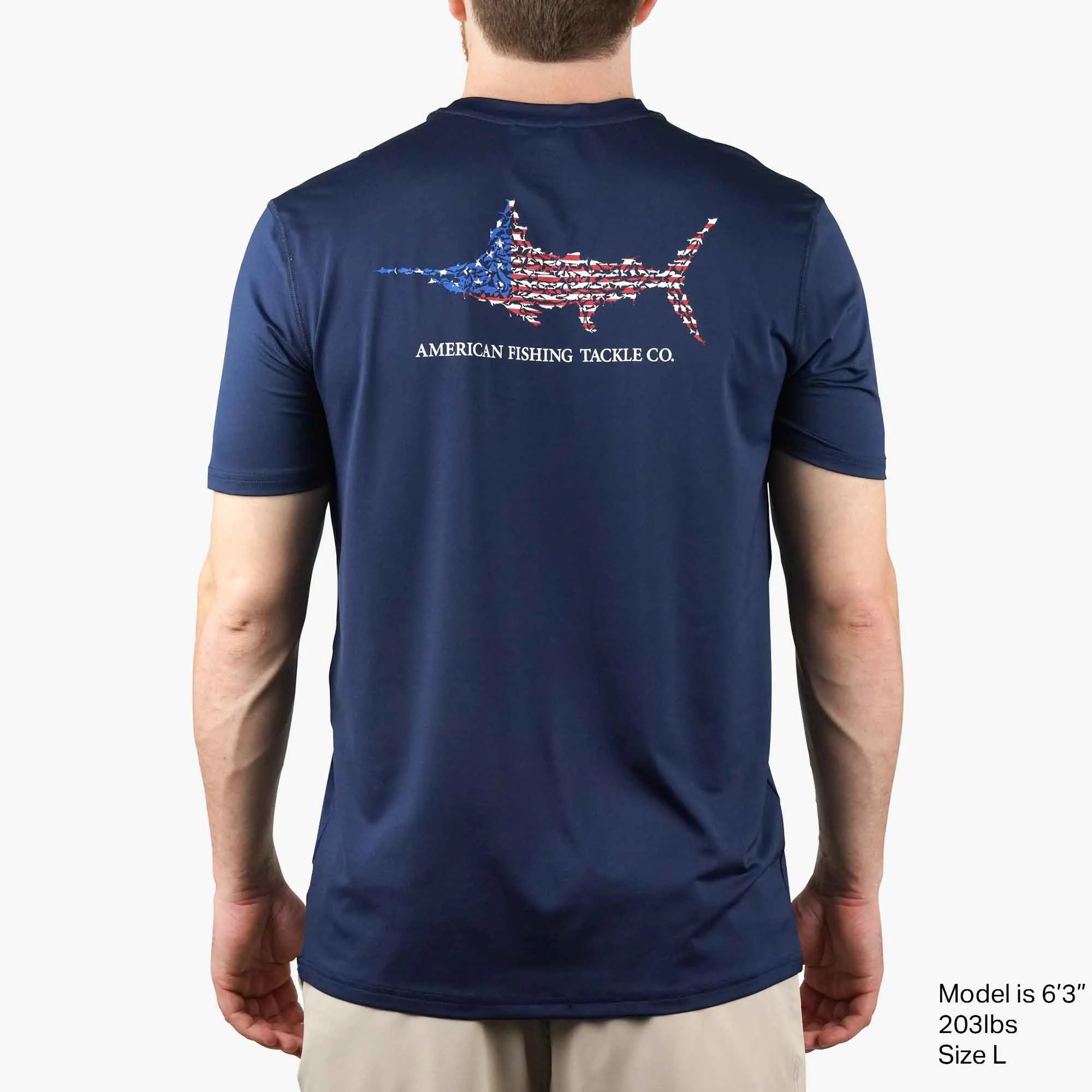 Jigfish UVX Americana SS Performance Shirt