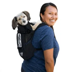 K9 Sports Sack | Air 2 Dog Backpack | 4 Sizes | Black