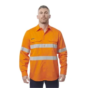 King Gee Workcool Vented Shirt Taped Long Sleeve (K54915)