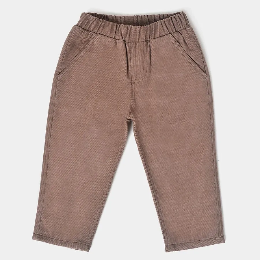 Misty Corduroy Brown Trouser Pants