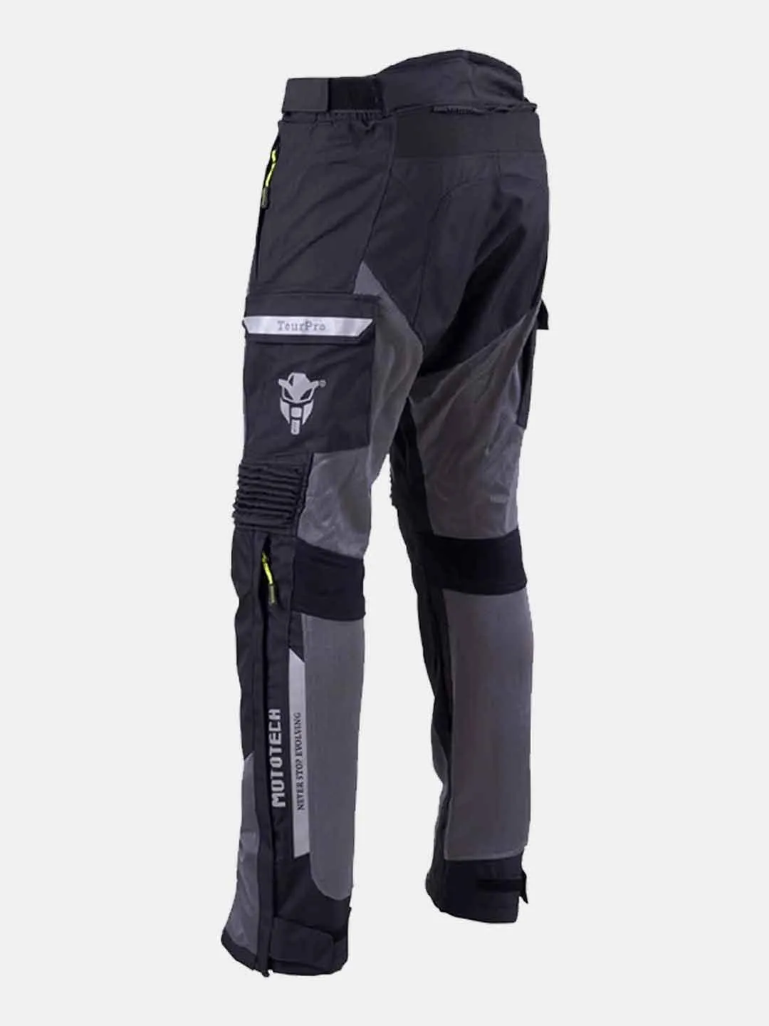 Mototech Aero TourPro Riding Pants -Level 2 Black Grey