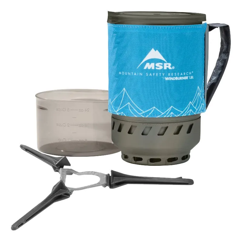 MSR WindBurner Duo Accessory Pot, 1.8L Blue