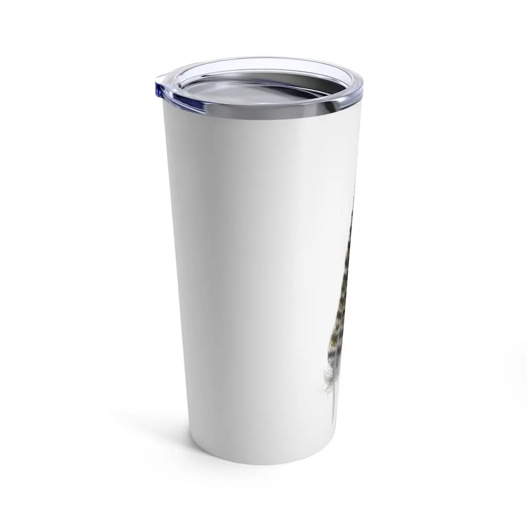 Partridge Feather, 20 oz Steel Tumbler