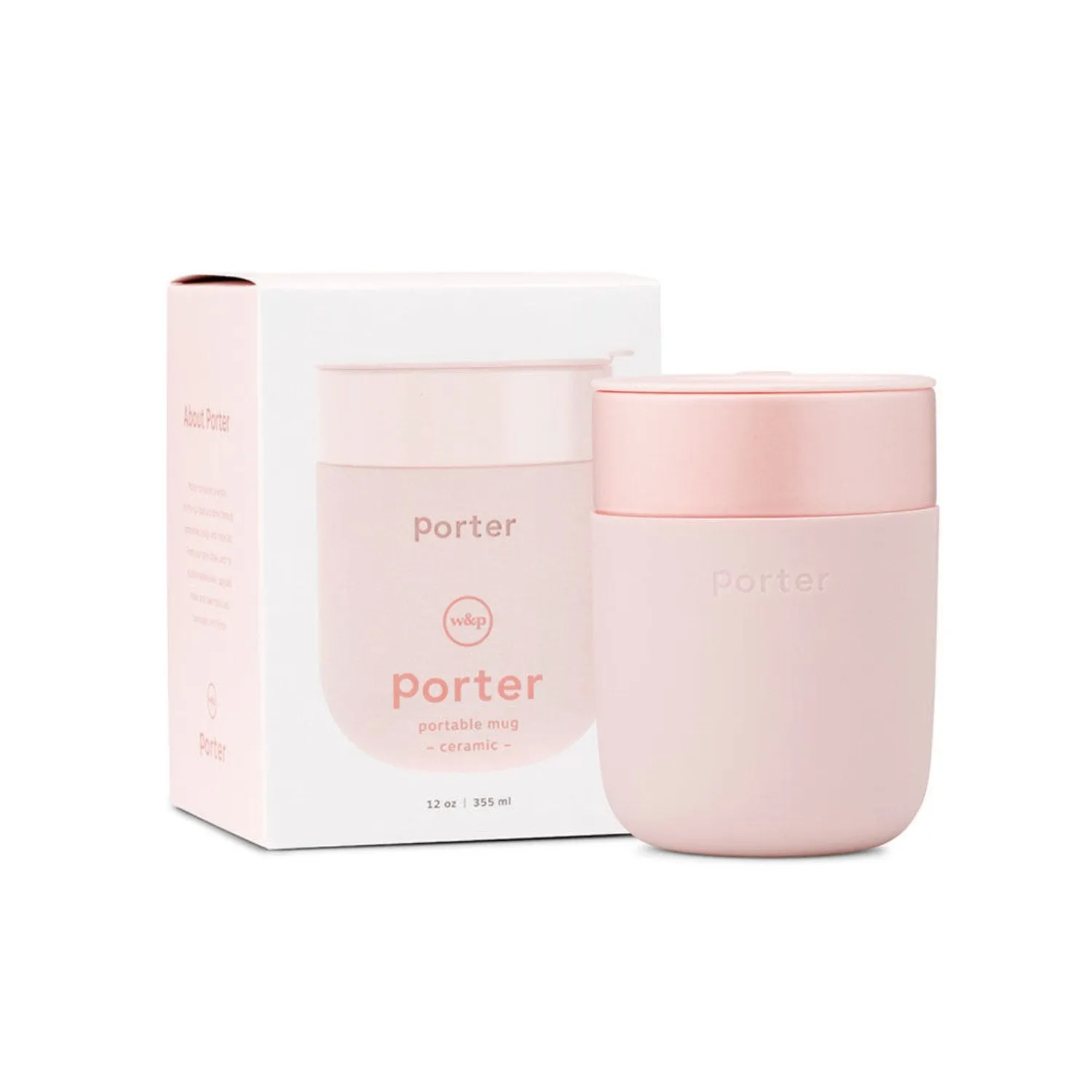 porter | ceramic mug 355ml | blush - LC