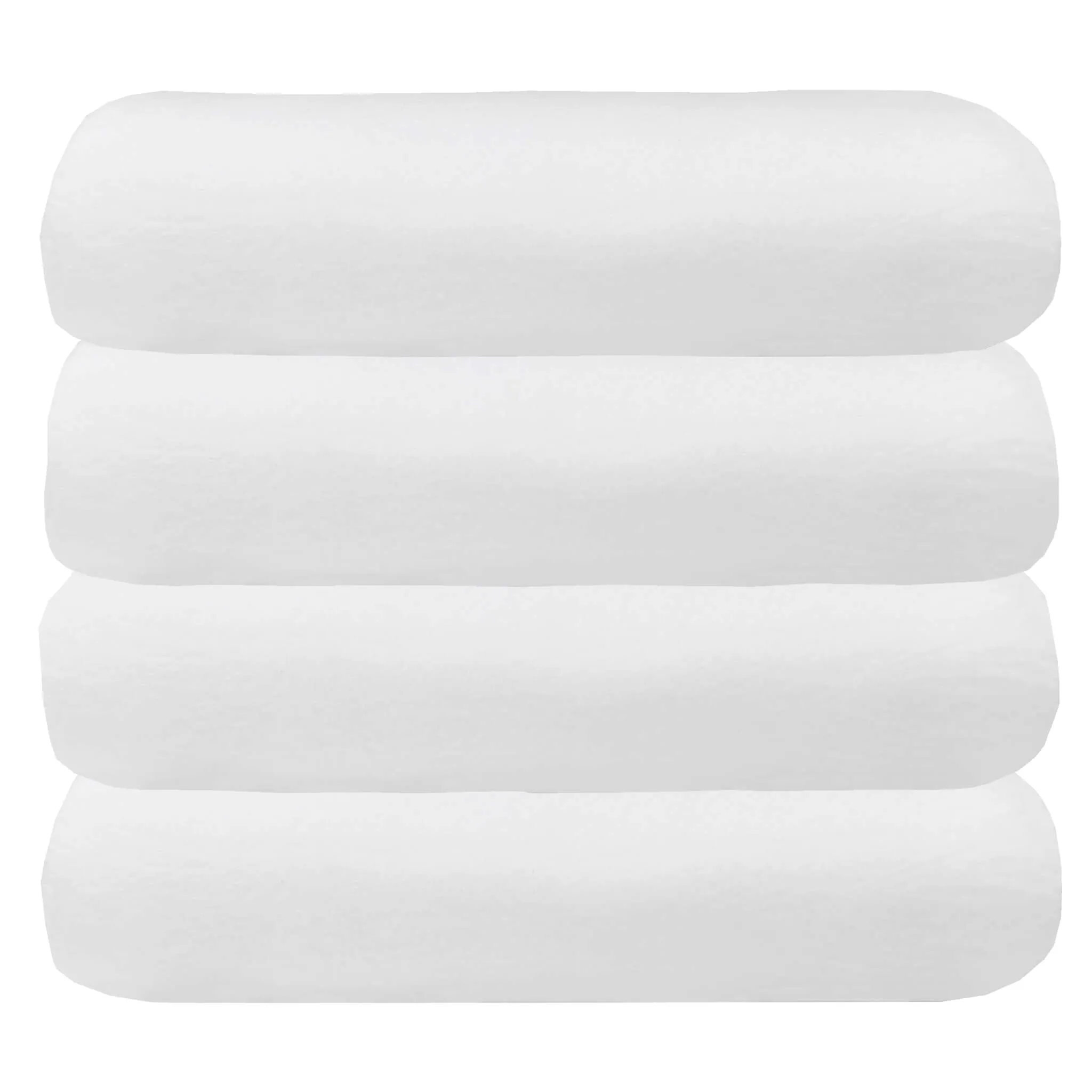 Premium White Polar Fleece Blanket 54x90