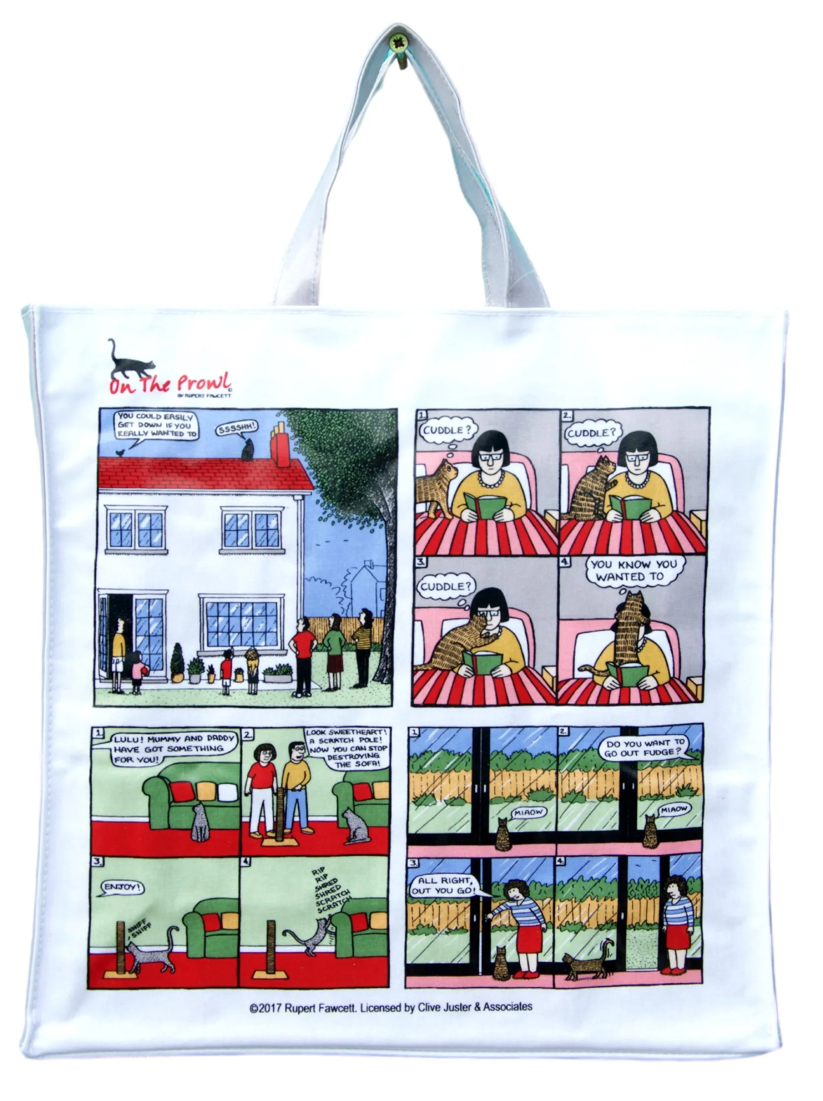 Rupert Fawcett On the Prowl Gusset Bag