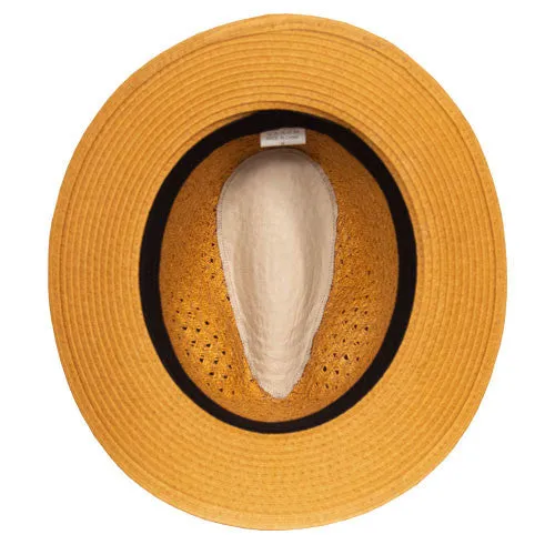 Saint Martin - Two Tone Paper Braid Fedora