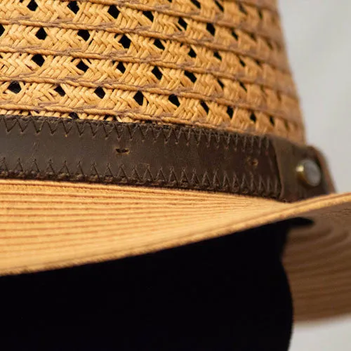 Saint Martin - Two Tone Paper Braid Fedora