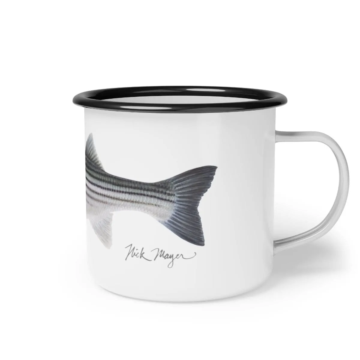 Schoolie Striper Mini Camp Mug