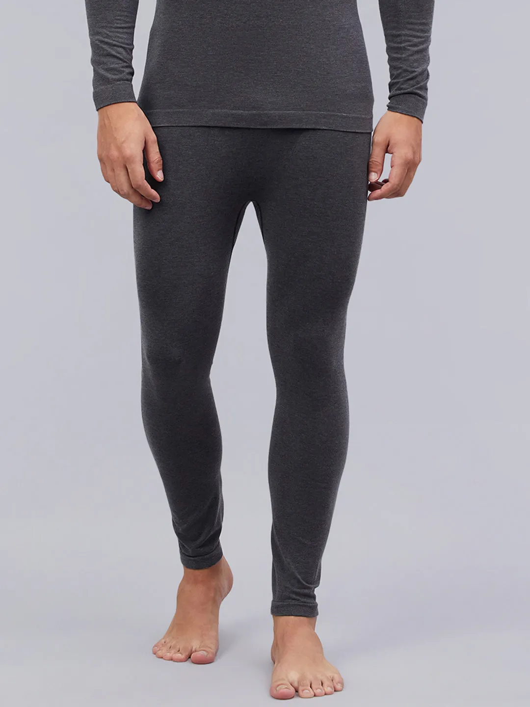 Seamless Heatmax Mens Under Pant - Charcoal