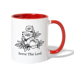 Serve The Lord Inspirational Mug