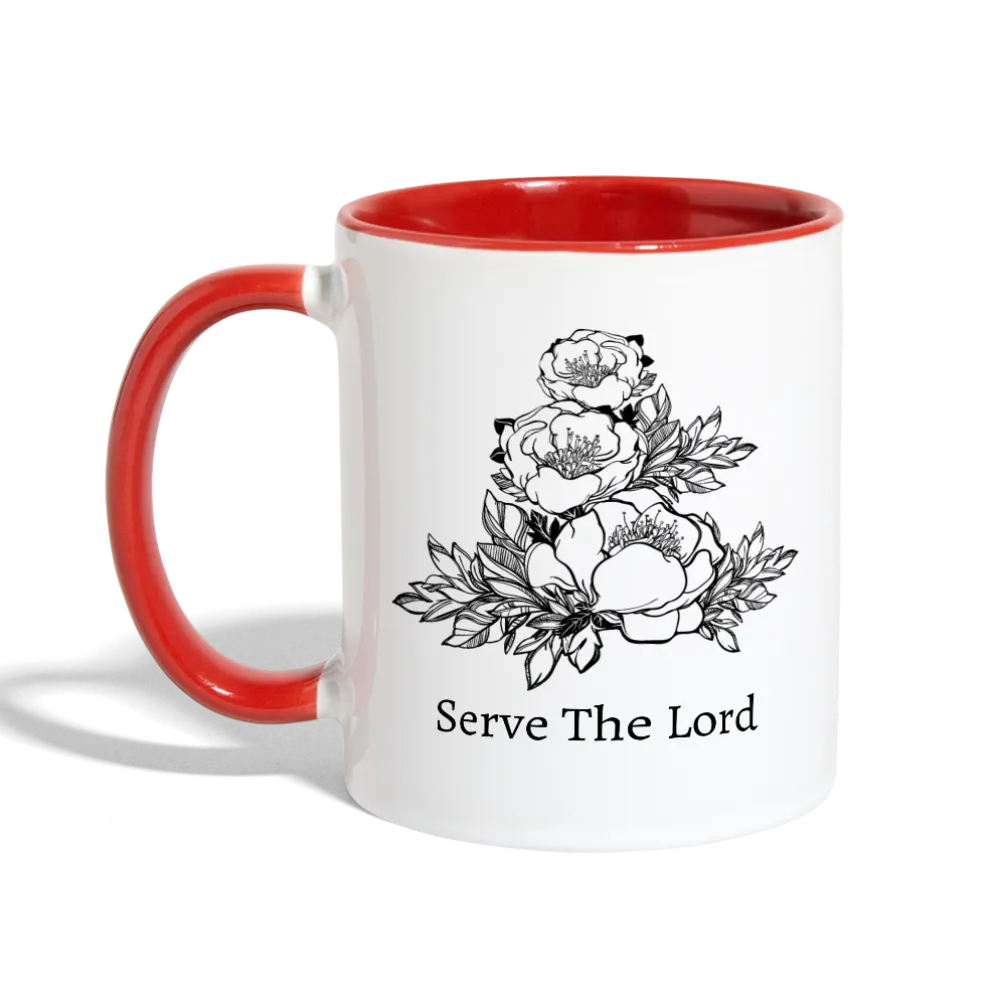 Serve The Lord Inspirational Mug