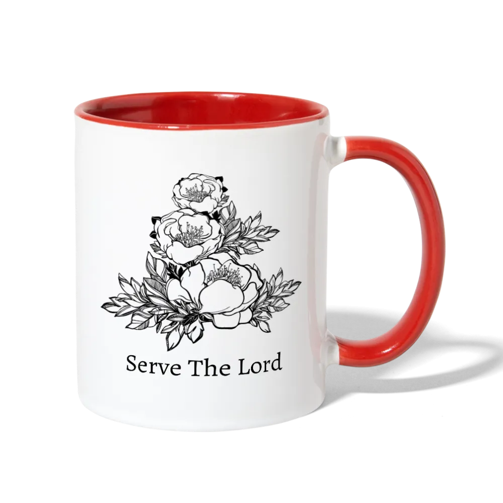 Serve The Lord Inspirational Mug