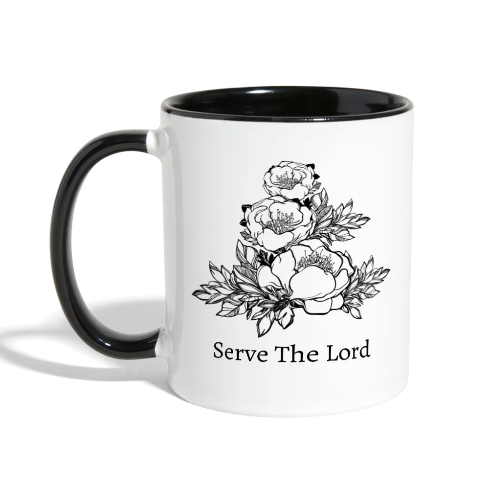 Serve The Lord Inspirational Mug