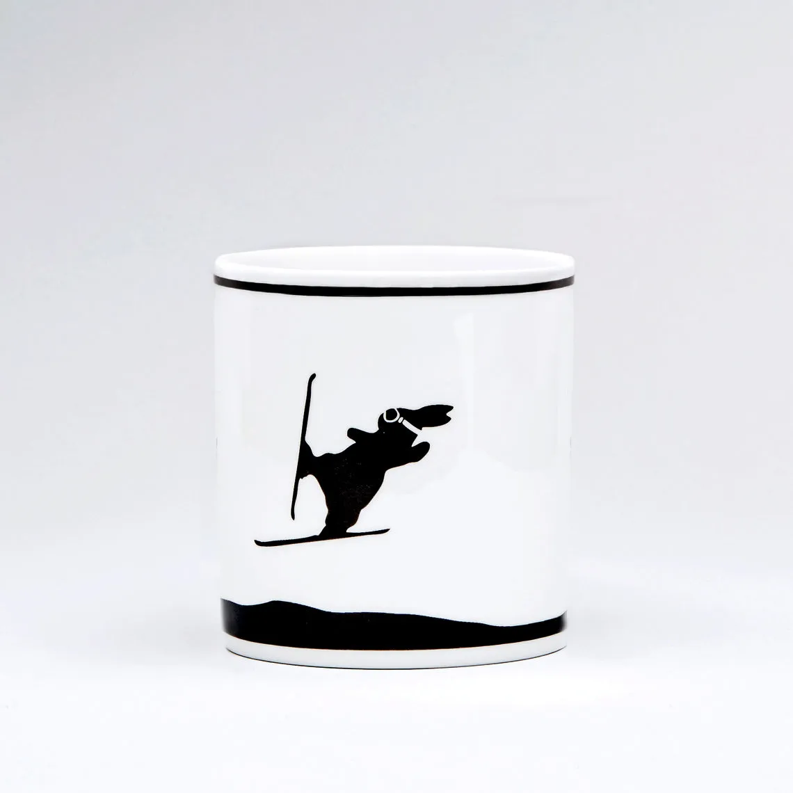 Ski Jumping Rabbit Mug